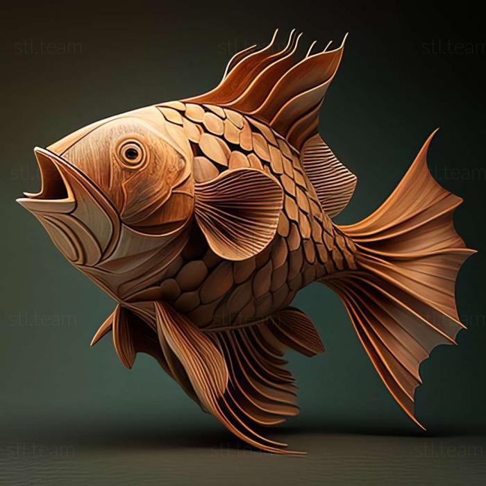 3D модель Будинка риба (STL)